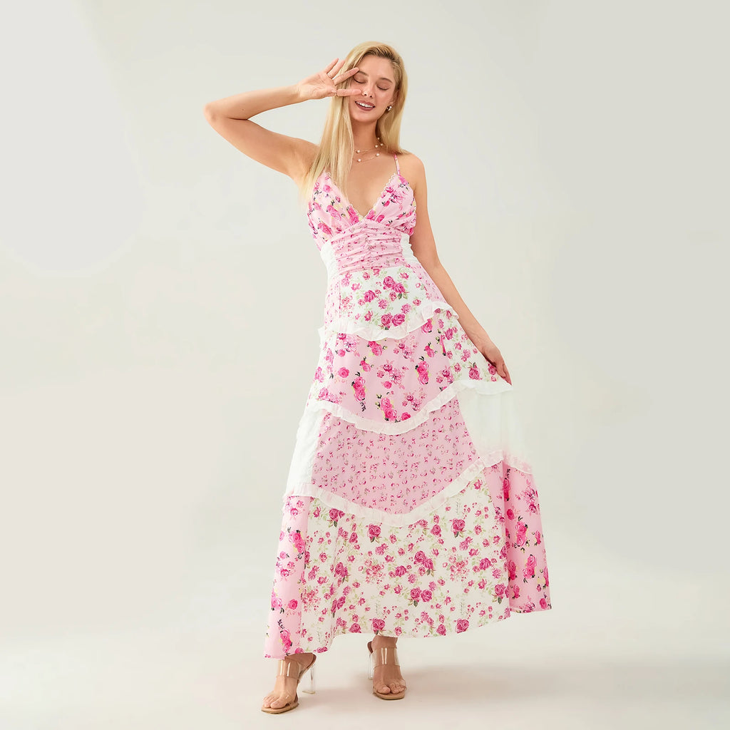 Solstice Ruffle Dress