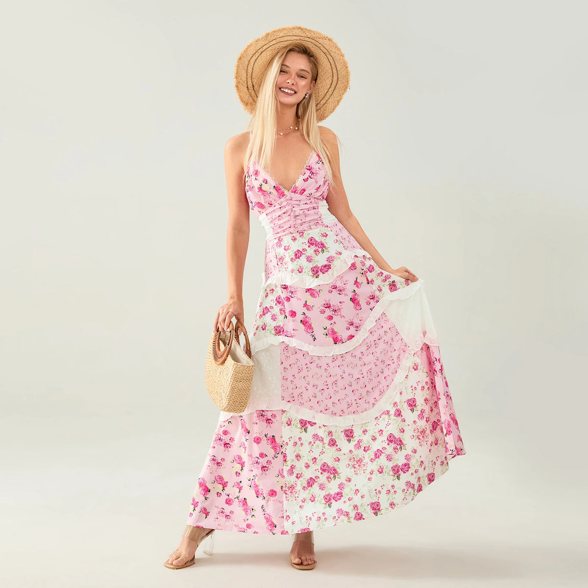 Solstice Ruffle Dress