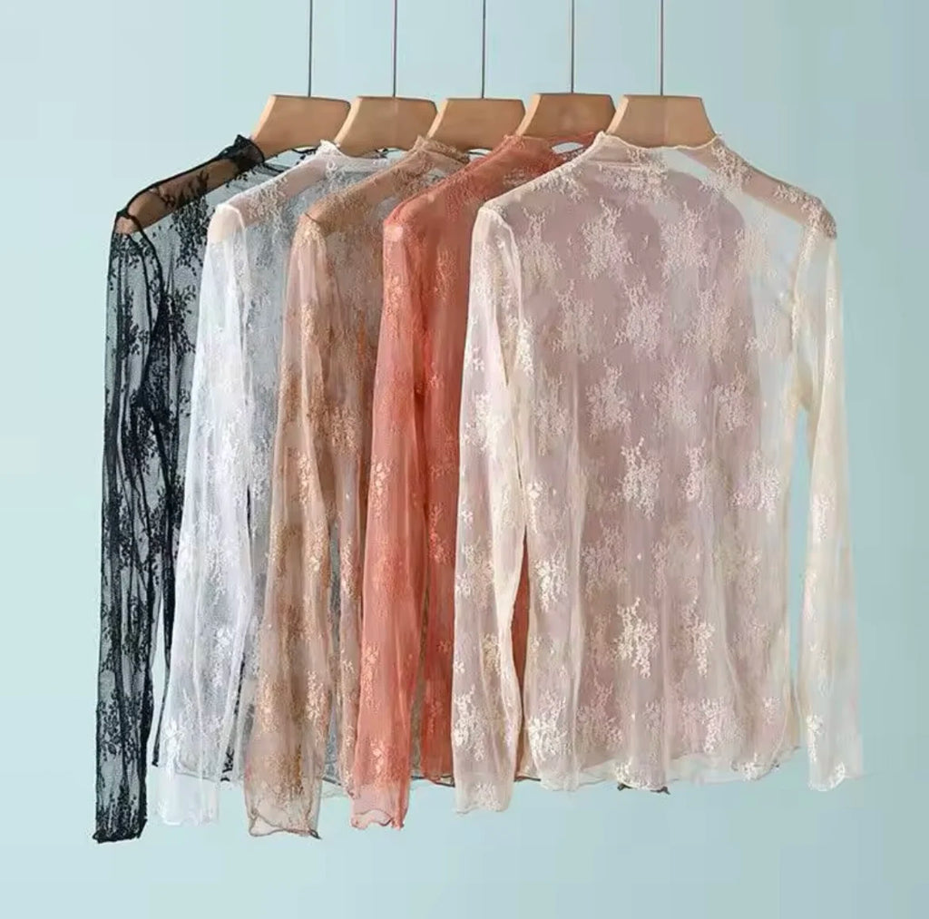 Sheer Luxe Crop