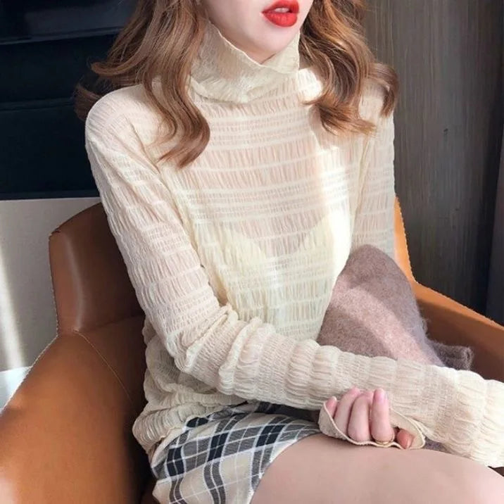 Sheer Luxe Crop