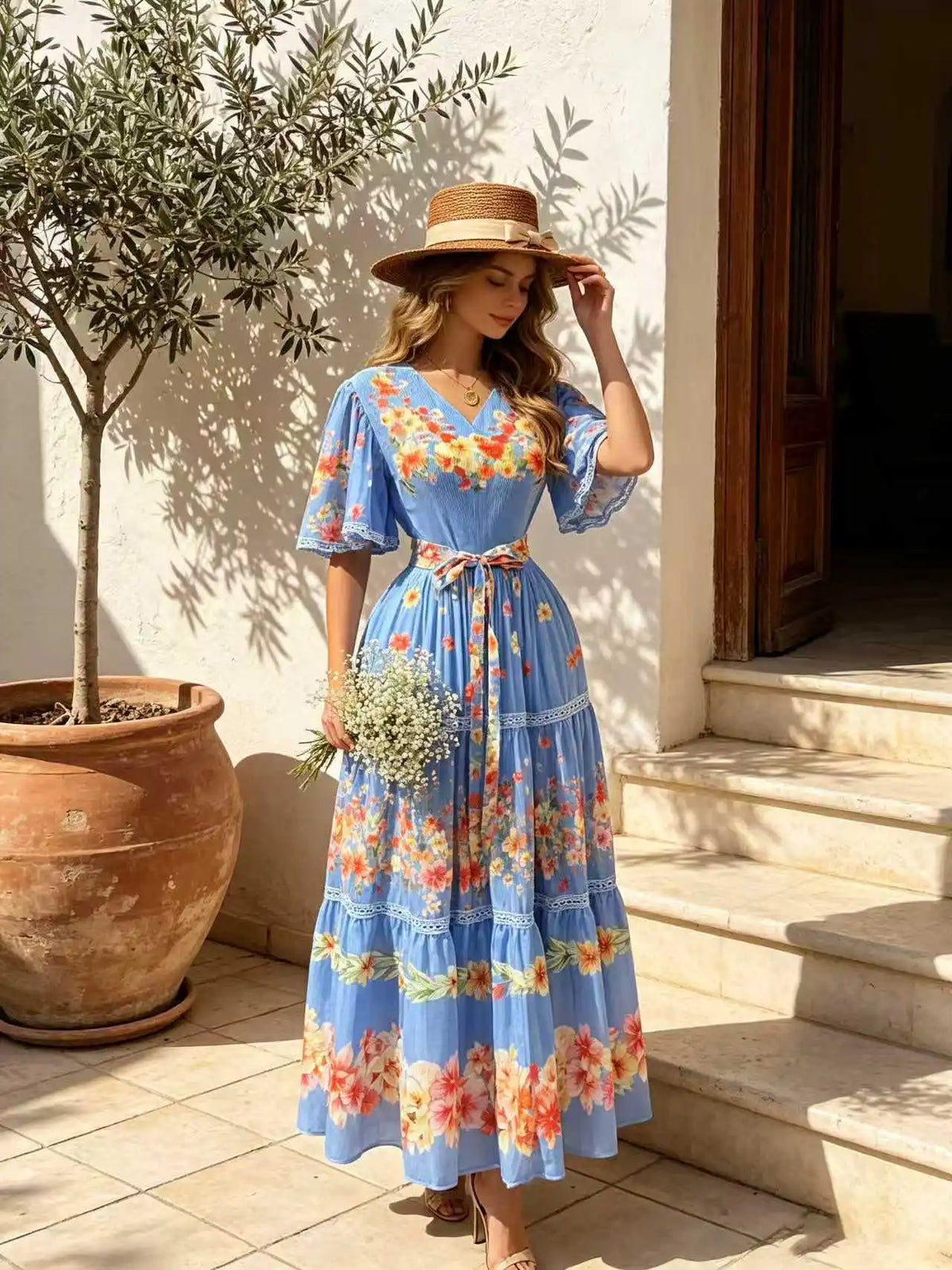 Siren Flutter Dress
