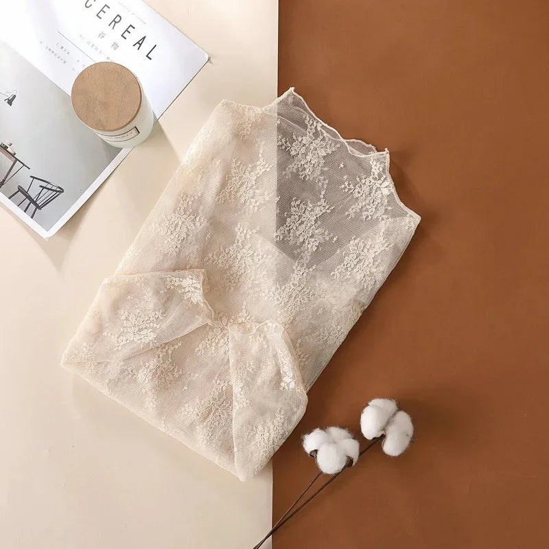Sheer Luxe Crop