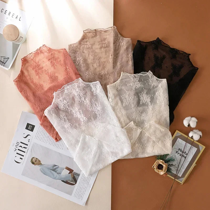 Sheer Luxe Crop