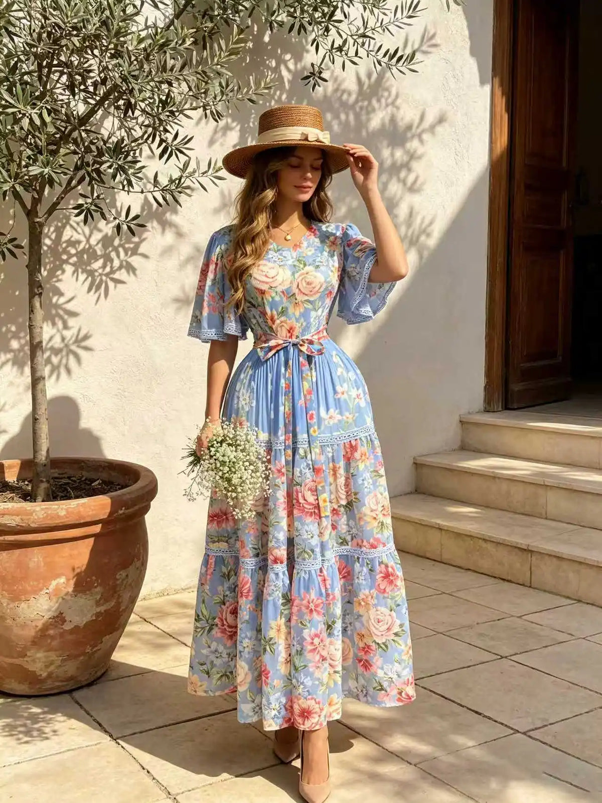 Siren Flutter Dress