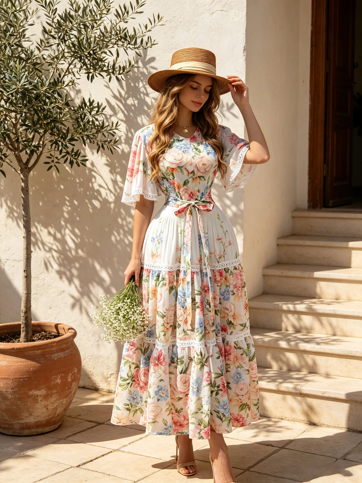Siren Flutter Dress