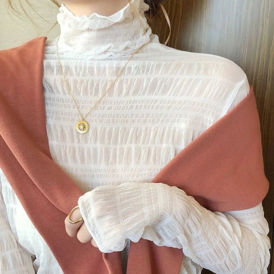 Sheer Luxe Crop