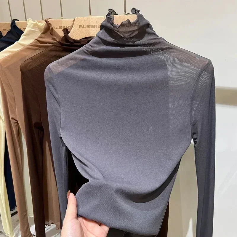 Aura Sheer Silk Tee