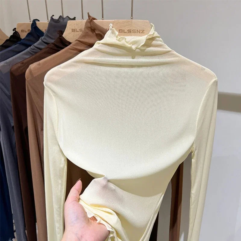 Aura Sheer Silk Tee