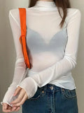 Aura Sheer Silk Tee