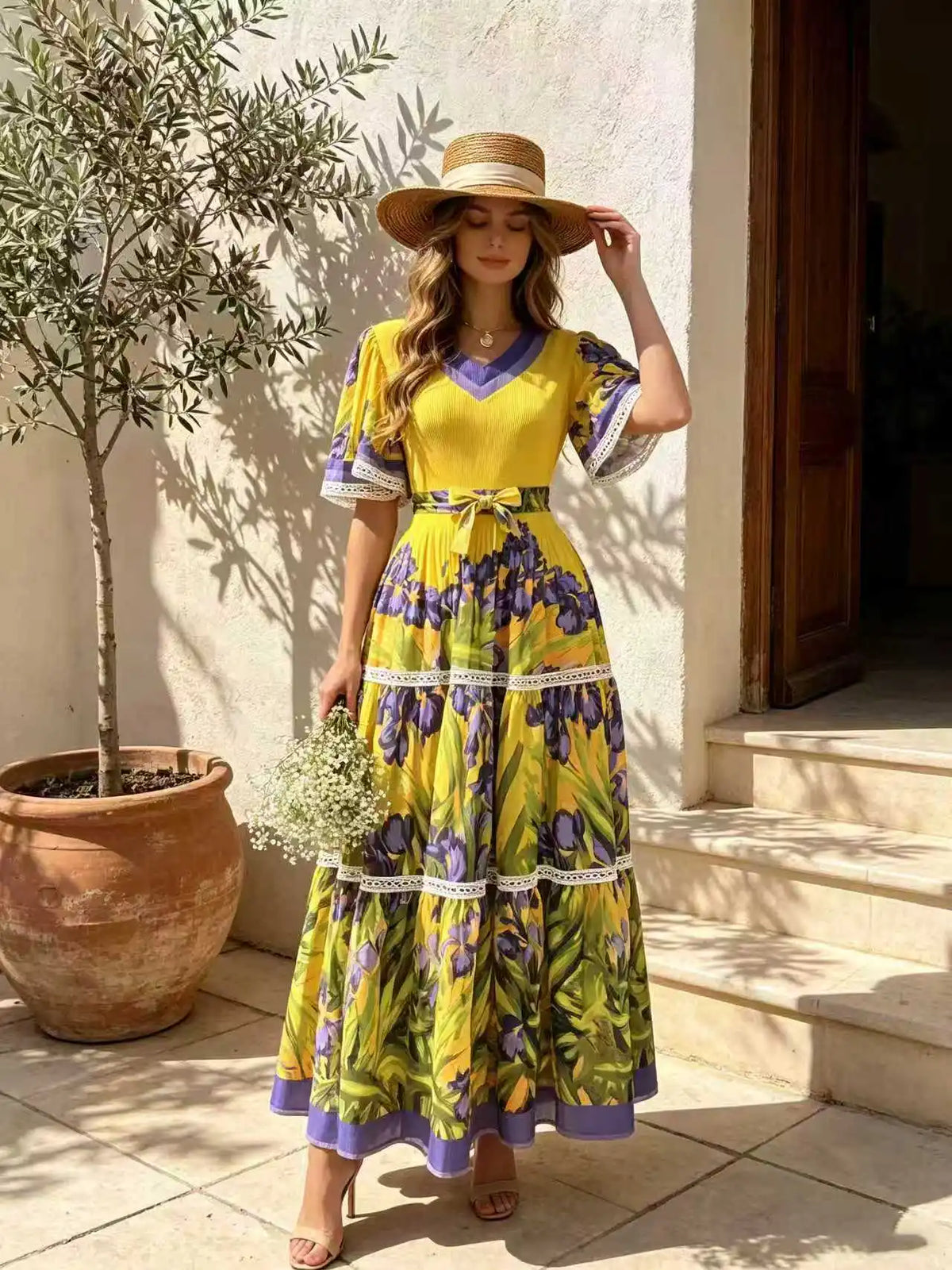 Siren Flutter Dress