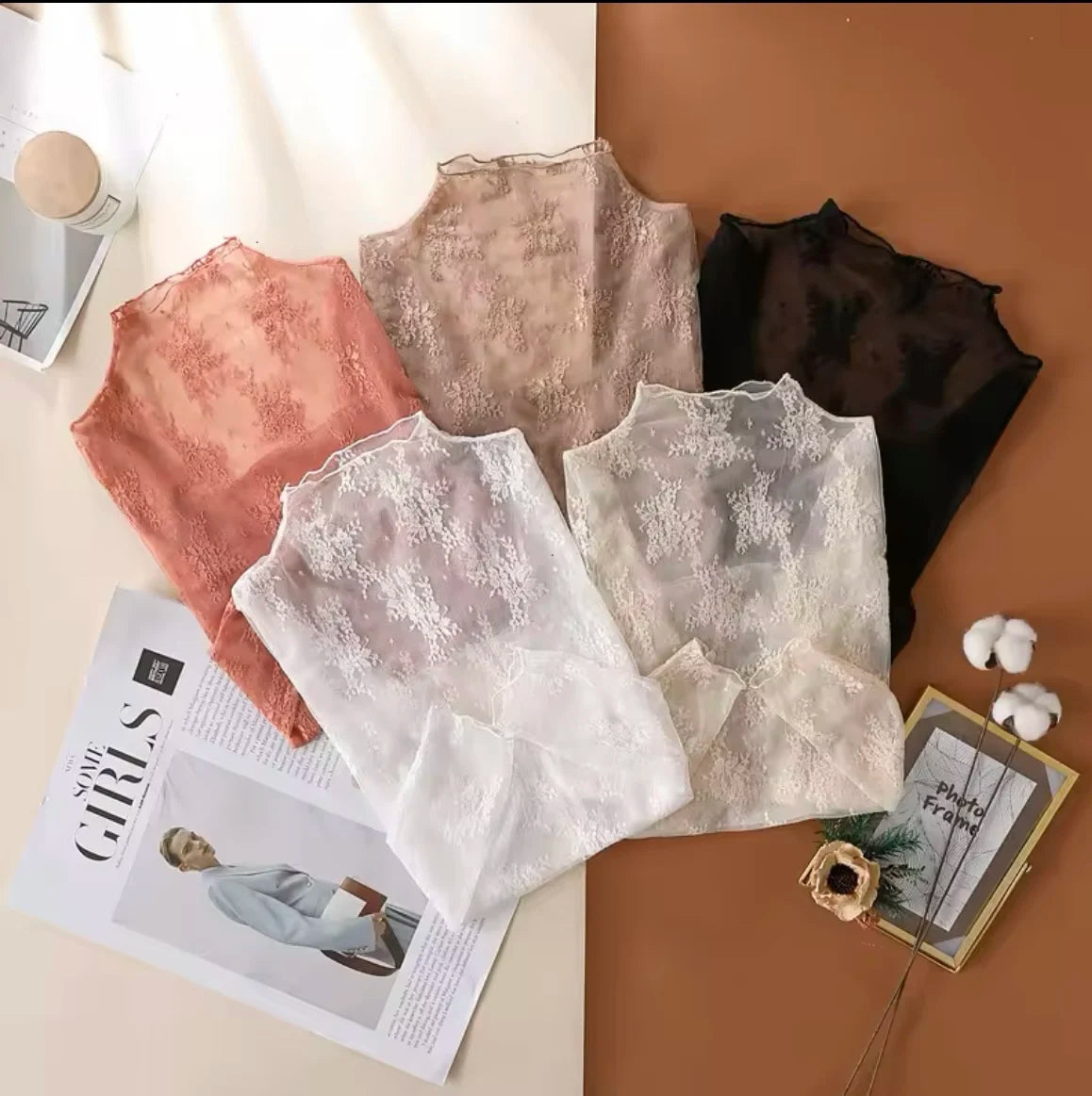 Sheer Luxe Crop