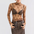 Sheer Luxe Crop
