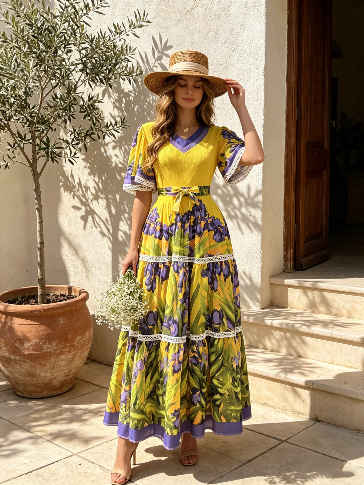 Siren Flutter Dress
