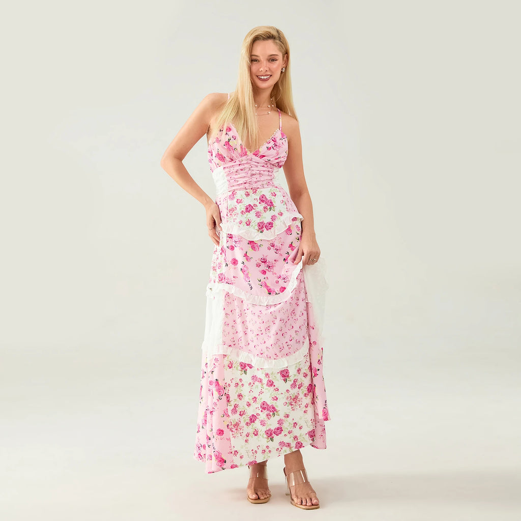 Solstice Ruffle Dress