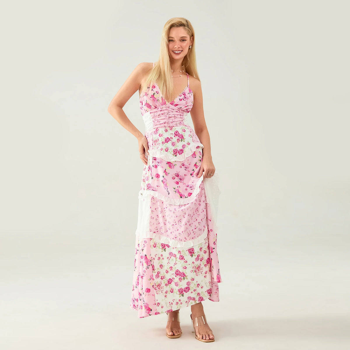 Solstice Ruffle Dress