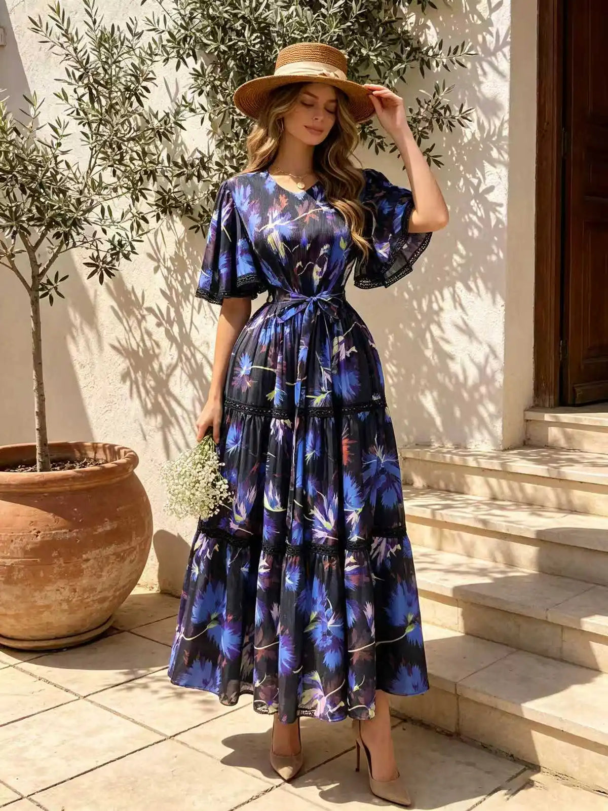 Siren Flutter Dress